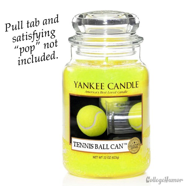 Yankee Candle Tennis Ball Can